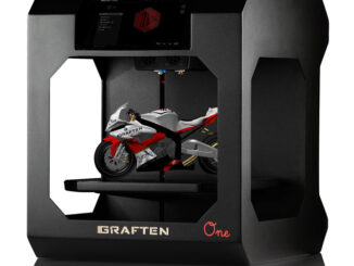 Graften 3D printer with motorcycle (PHOTO CREDIT: Graftencom on pixabay)
